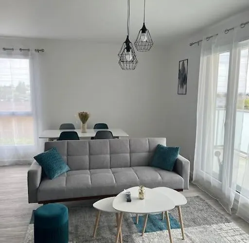 Appartement F3 Cozy Avec Balcon Proche De Paris Et Aeroport Cdg